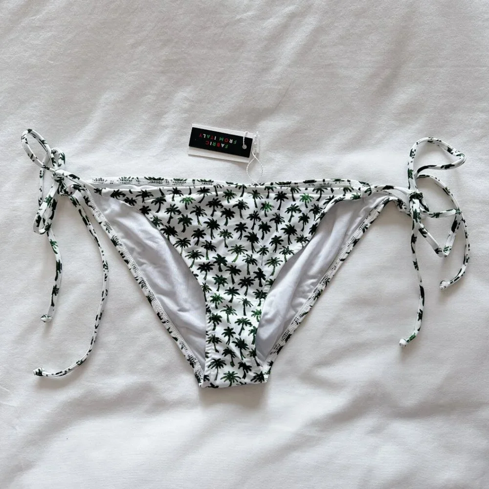 Milly Cabana Fiji bikini bottoms large women's swimsuit bathing suit white - Picture 2 of 12